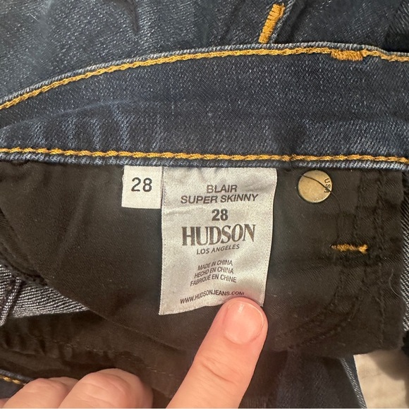 Hudson Blair Super Skinny Jeans - Picture 4 of 4